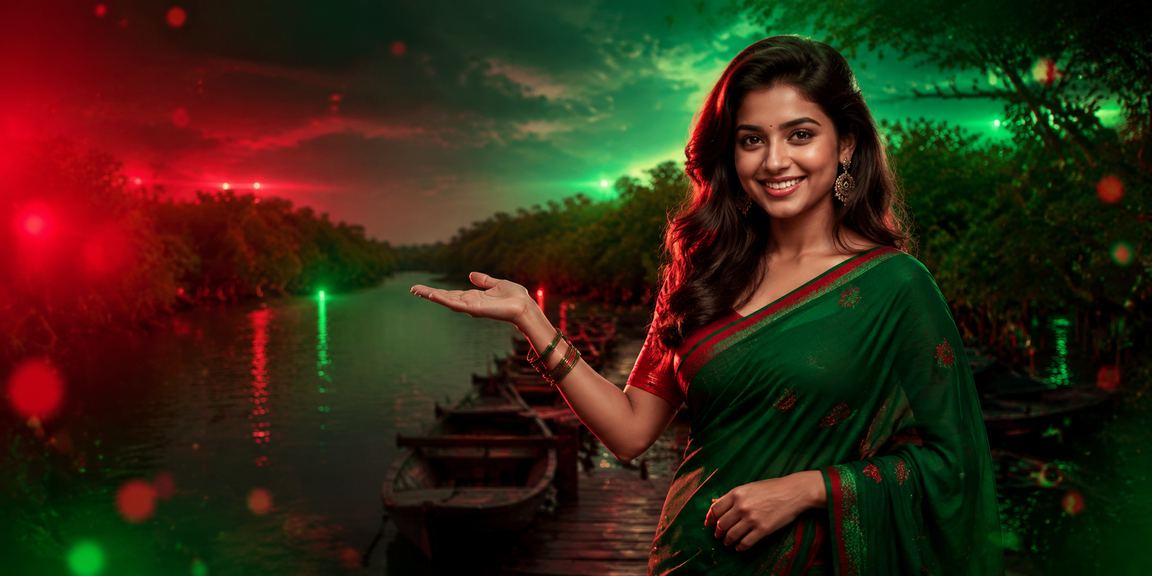 সিলেটে লাল-সবুজ সজ্জায় বিনোদন ক্যাসিনো পরিবেশ